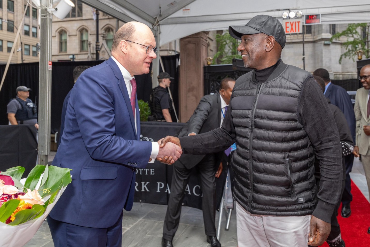 Ruto arrives in New York for UN General Assembly