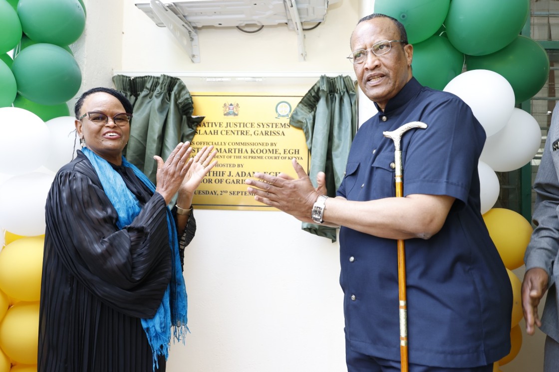Al-Islaah Justice Centre unveiled in Garissa to boost access to justice
