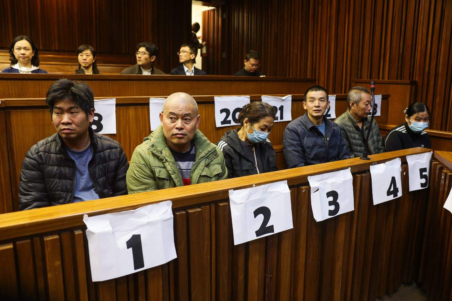 Seven Chinese nationals jailed 20 years in South Africa for human trafficking
