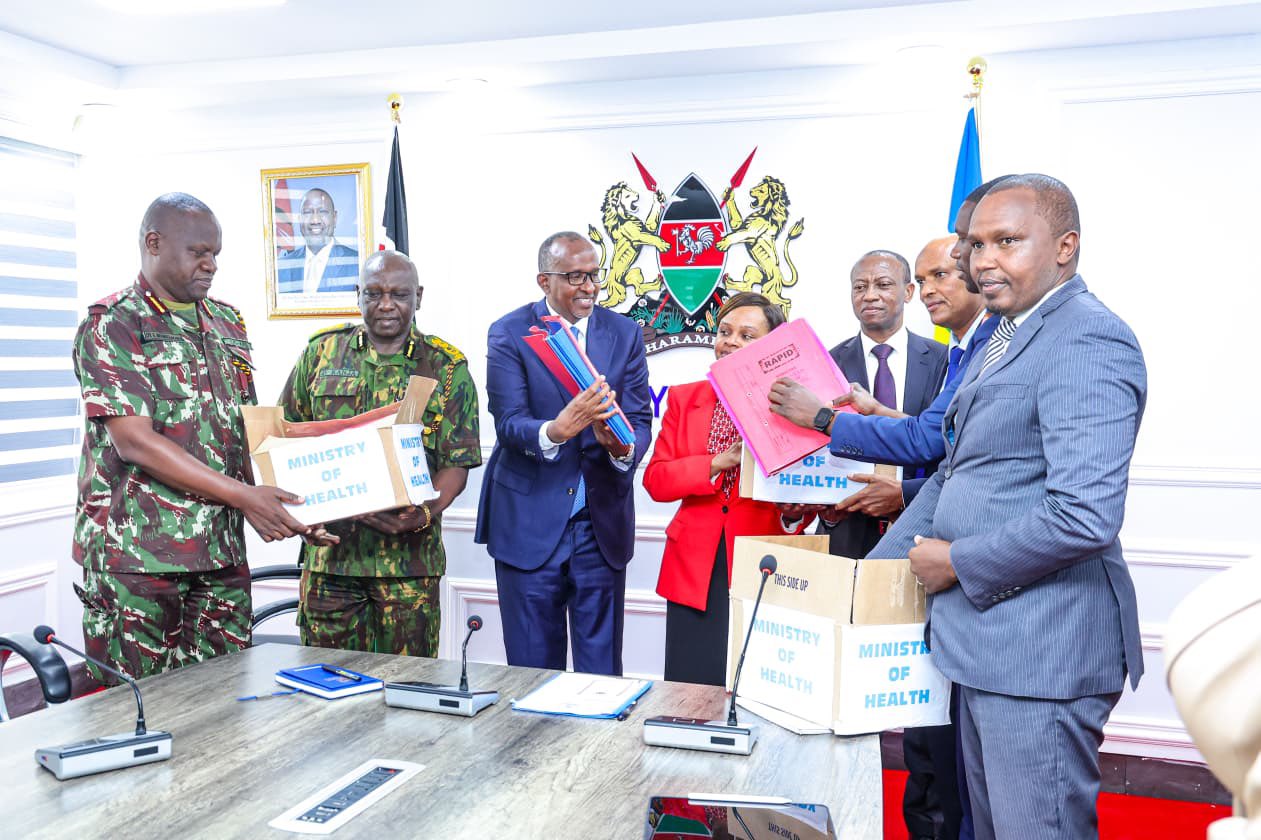 DCI takes over 1,188 health fraud files handed in by SHA and KMPDC